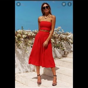 Hello Molly - GROWN WOMAN CROP TOP & PANTS